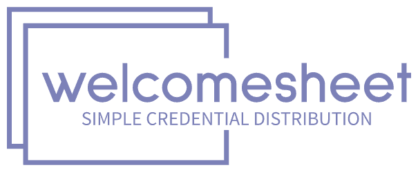 WelcomeSheet